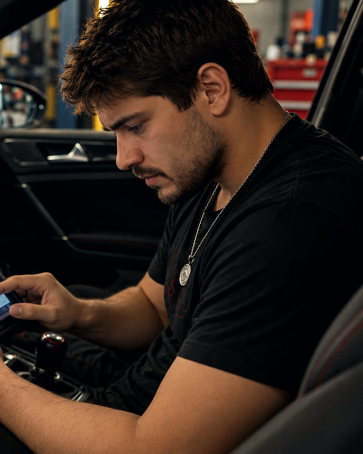 Carlos, founder of Senna Auto Service